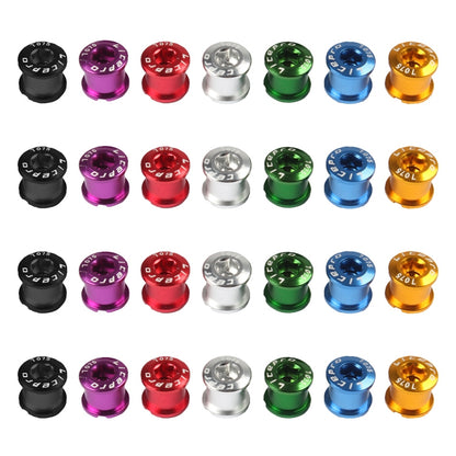 5 PCS Litepro Mountain Bike Bicycle Plate Nail Sprocket Plate Screw Folding Bike Modified Single Plate Nail(Black) - Screws by Litepro | Online Shopping UK | buy2fix