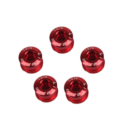 5 PCS Litepro Mountain Bike Bicycle Plate Nail Sprocket Plate Screw Folding Bike Modified Single Plate Nail(Red) - Screws by Litepro | Online Shopping UK | buy2fix