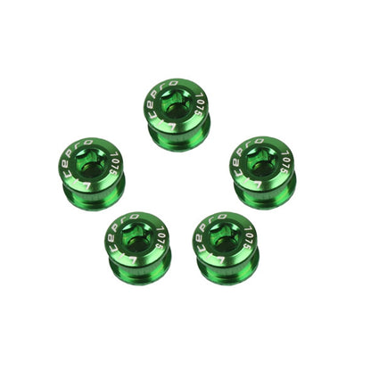 5 PCS Litepro Mountain Bike Bicycle Plate Nail Sprocket Plate Screw Folding Bike Modified Single Plate Nail(Green) - Screws by Litepro | Online Shopping UK | buy2fix