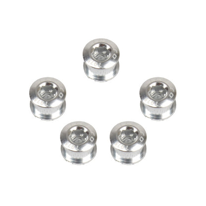 5 PCS Litepro Mountain Bike Bicycle Plate Nail Sprocket Plate Screw Folding Bike Modified Single Plate Nail(Silver) - Screws by Litepro | Online Shopping UK | buy2fix