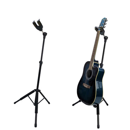 Gravity Self-locking Folding Vertical Pipa Bass Universal Guitar Stand - String Instrument Accessories by buy2fix | Online Shopping UK | buy2fix