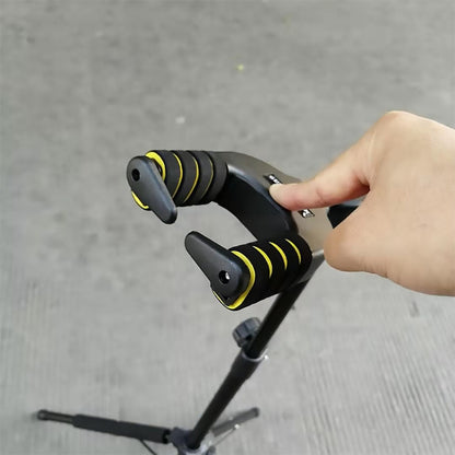 Gravity Self-locking Folding Vertical Pipa Bass Universal Guitar Stand - String Instrument Accessories by buy2fix | Online Shopping UK | buy2fix