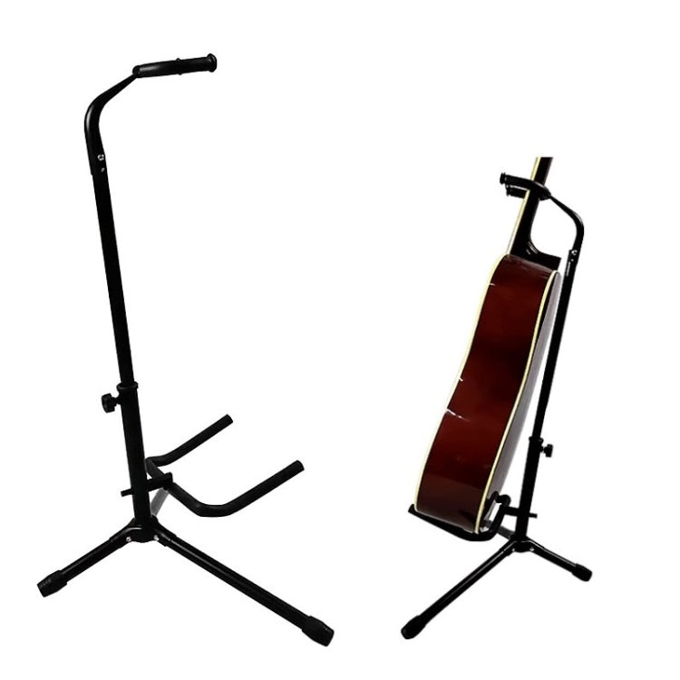 Folding Single Vertical Guitar Stand - String Instrument Accessories by buy2fix | Online Shopping UK | buy2fix