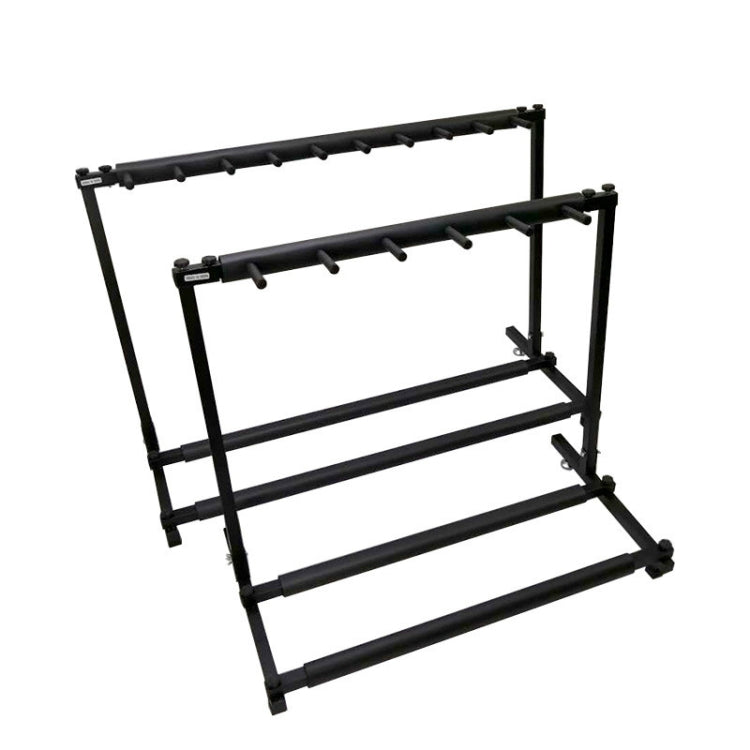 Foldable Long Metal Guitar Display Stand Shelf, Specification:Five Racks - String Instrument Accessories by buy2fix | Online Shopping UK | buy2fix