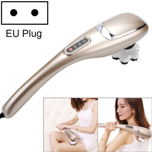 Rechargeable Dolphin Massager Electric Cervical Massage Stick A10 Straight Plug, Plug Type:EU Plug - Massage & Relaxation by buy2fix | Online Shopping UK | buy2fix