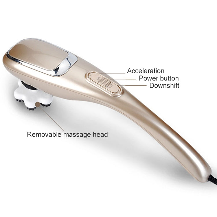 Rechargeable Dolphin Massager Electric Cervical Massage Stick A15 Charging, Plug Type:EU Plug - Massage & Relaxation by buy2fix | Online Shopping UK | buy2fix