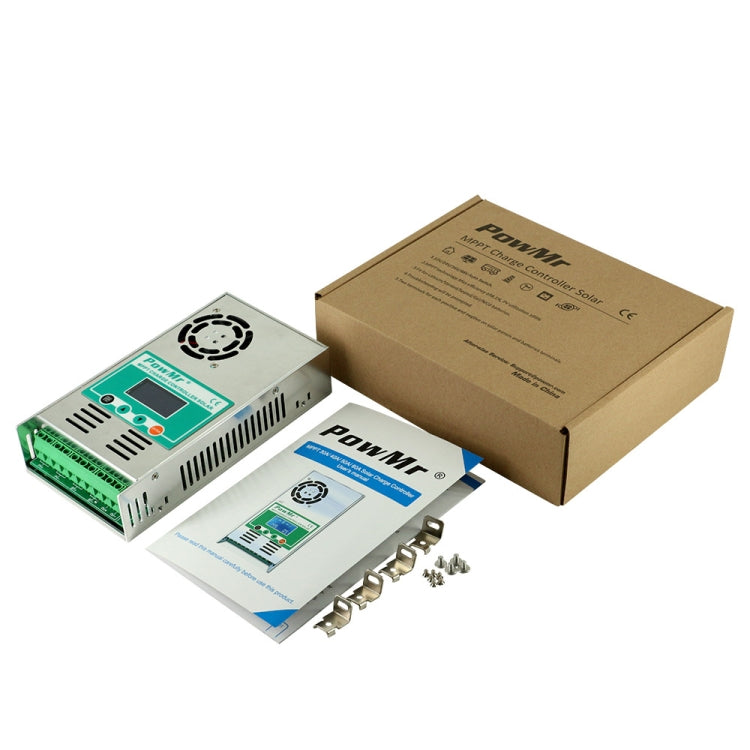 PowMr Solar Charge and Discharge Controller with Fan, Specification:HHJ-50A - Others by buy2fix | Online Shopping UK | buy2fix