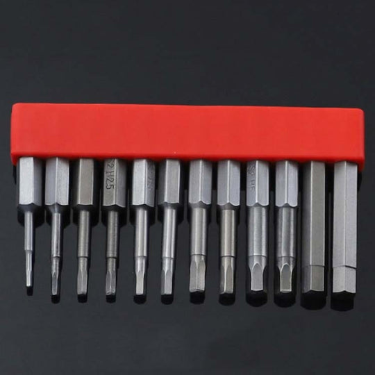 12 PCS / Set Screwdriver Bit With Magnetic S2 Alloy Steel Electric Screwdriver, Specification:4