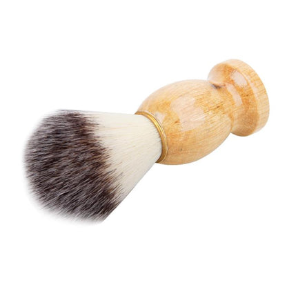 Wood Handle Hair Shaving Brush Facial Beard Cleaning Appliance Shave Salon Badger Hair Tool Razor Brush by buy2fix