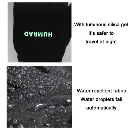 HUMRAO Winter Half-Finger Flip Cover Warm Gloves For Outdoor Sports Skiing And Cycling, Size:L(Black) - Cycling Gloves by HUMRAO | Online Shopping UK | buy2fix