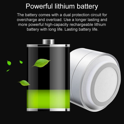 Portable Wireless Bluetooth Speaker Stereo LED Speakers with Built-in Mic MP3 MINI Subwoof Smart Column Loudspeaker - Desktop Speaker by buy2fix | Online Shopping UK | buy2fix