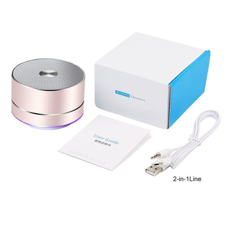 Portable Wireless Bluetooth Speaker Stereo LED Speakers with Built-in Mic MP3 MINI Subwoof Smart Column Loudspeaker - Desktop Speaker by buy2fix | Online Shopping UK | buy2fix