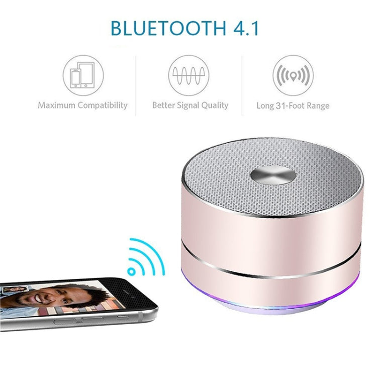 Portable Wireless Bluetooth Speaker Stereo LED Speakers with Built-in Mic MP3 MINI Subwoof Smart Column Loudspeaker - Desktop Speaker by buy2fix | Online Shopping UK | buy2fix