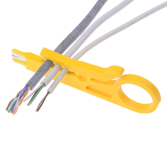 5 PCS Mini Network Cable Plier Yellow Cable Cutter