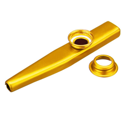 10 PCS Metal Kazoo Children Accompaniment Instrument(Gold) - Wind Instrument Accessories by buy2fix | Online Shopping UK | buy2fix