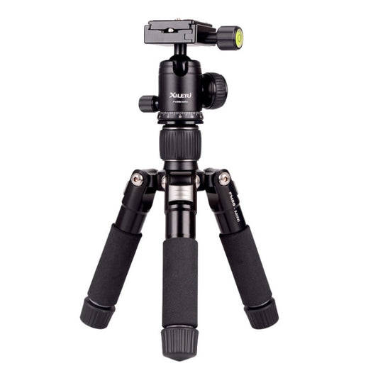 Xiletu FM5S-MINI 5-Section Folding Legs Mini Desktop Tripod Mount(Titanium) by Xiletu