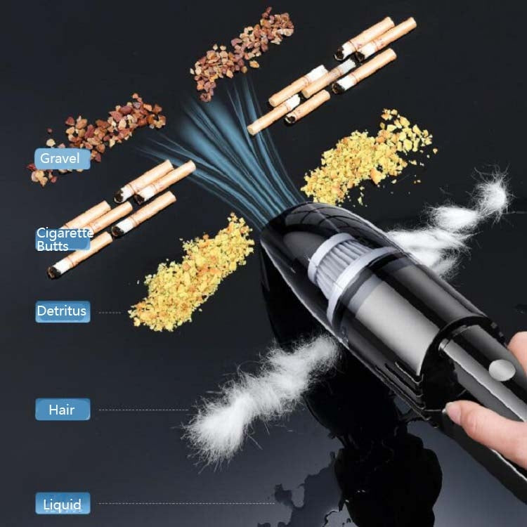 120W Car Vacuum Cleaner Car Small Mini Internal Vacuum Cleaner, Specification:Wired, Style:Turbine Motor+Filter Element - Vacuum Cleaner by buy2fix | Online Shopping UK | buy2fix