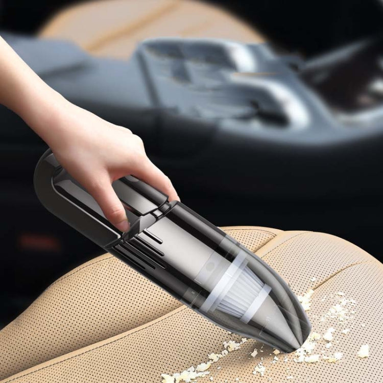 120W Car Vacuum Cleaner Car Small Mini Internal Vacuum Cleaner, Specification:Wireless, Style:Turbine Motor+Filter Element - Vacuum Cleaner by buy2fix | Online Shopping UK | buy2fix