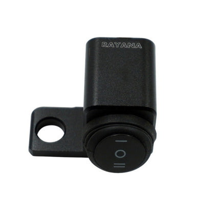 RAYANA Motorcycle Off-Road Vehicle Modification Parts Aluminum Alloy Mirror Seat Switch Headlight Spotlight Double Flash Steering Switch(Waterproof One in Two Out (Hole on the Left))(Waterproof One in Two Out (Hole on the Left)) - Others by buy2fix | Online Shopping UK | buy2fix