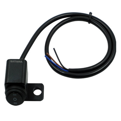 RAYANA Motorcycle Off-Road Vehicle Modification Parts Aluminum Alloy Mirror Seat Switch Headlight Spotlight Double Flash Steering Switch(Waterproof One in Two Out (Hole on the Left))(Waterproof One in Two Out (Hole on the Left)) - Others by buy2fix | Online Shopping UK | buy2fix