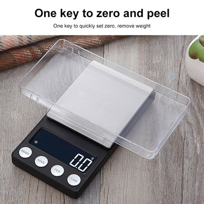 High-Precision Electronic Scale Mini Portable Jewellery Medicine Scale, Style:100g/0.01g - Jewelry Scales by buy2fix | Online Shopping UK | buy2fix