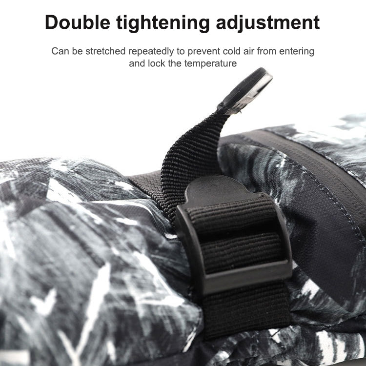 Winter Thermal Ski Gloves Outdoor Waterproof Velvet Gloves Thickening Touch Screen Motorcycle Gloves, Size: M(Red) - Locomotive Gloves by buy2fix | Online Shopping UK | buy2fix