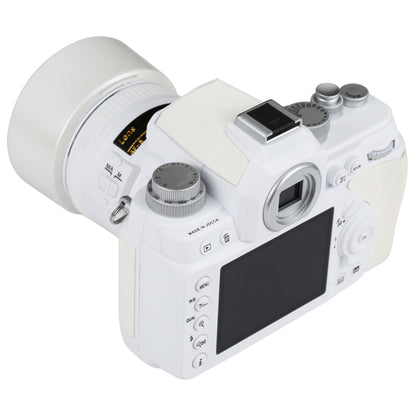 Non-Working Fake Dummy DSLR Camera Model DF Model Room Props Ornaments Display Photo Studio Camera Model Props, Color:White(With Hood) - Camera Model by buy2fix | Online Shopping UK | buy2fix