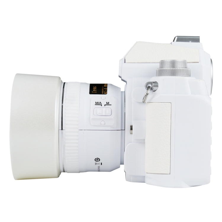 Non-Working Fake Dummy DSLR Camera Model DF Model Room Props Ornaments Display Photo Studio Camera Model Props, Color:White(With Hood) - Camera Model by buy2fix | Online Shopping UK | buy2fix