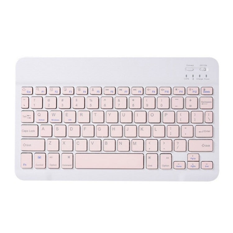 Universal Ultra-Thin Portable Bluetooth Keyboard For Tablet Phones, Size:7 inch(Pink Keyboard) - Universal Keyboard by buy2fix | Online Shopping UK | buy2fix