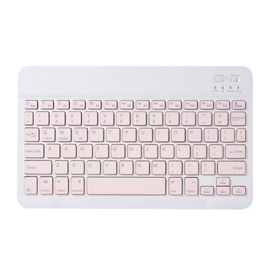 Universal Ultra-Thin Portable Bluetooth Keyboard For Tablet Phones, Size:7 inch(Pink Keyboard) - Universal Keyboard by buy2fix | Online Shopping UK | buy2fix