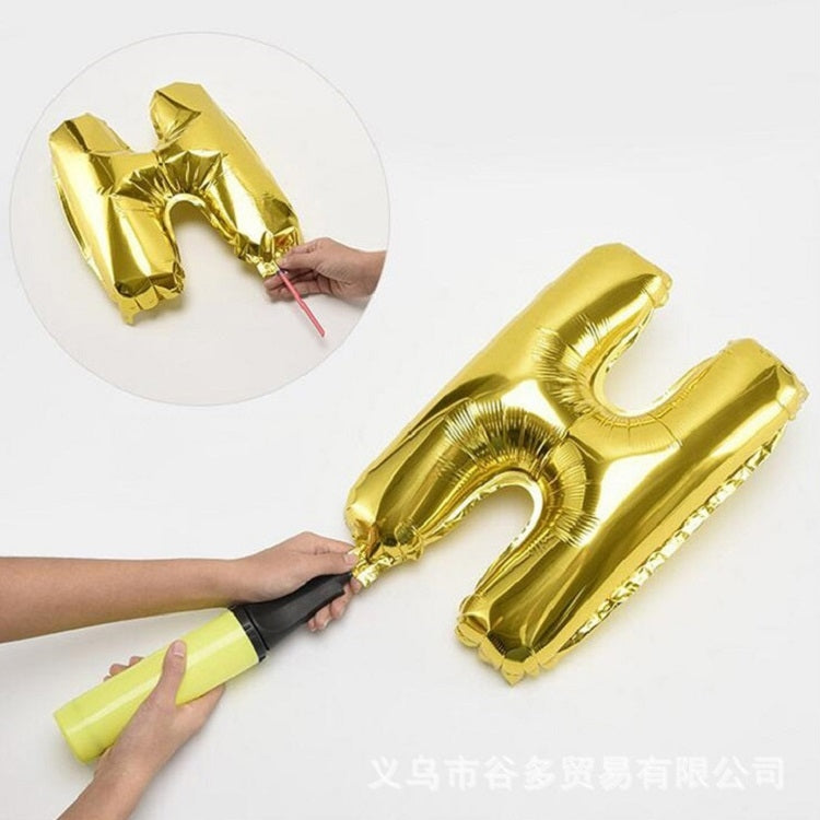 Birthday Party Layout Letter Aluminum Film Balloon Decoration Set(Style Three) - Balloons by buy2fix | Online Shopping UK | buy2fix