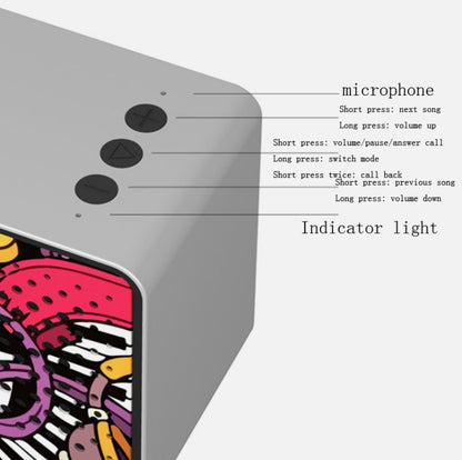 F2 Mini Wireless Computer Card Subwoofer Bluetooth Speaker(Silver) - Desktop Speaker by buy2fix | Online Shopping UK | buy2fix