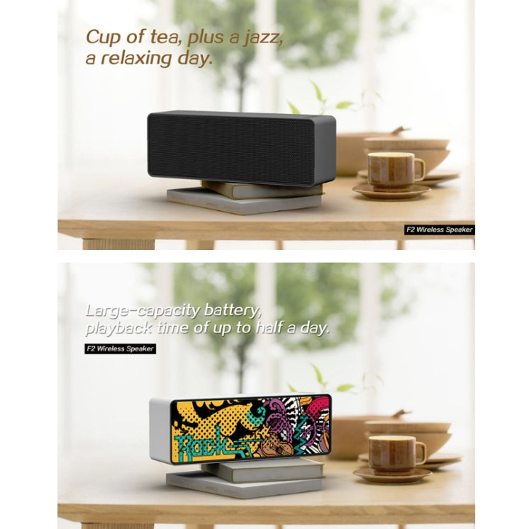 F2 Mini Wireless Computer Card Subwoofer Bluetooth Speaker(Black) - Desktop Speaker by buy2fix | Online Shopping UK | buy2fix