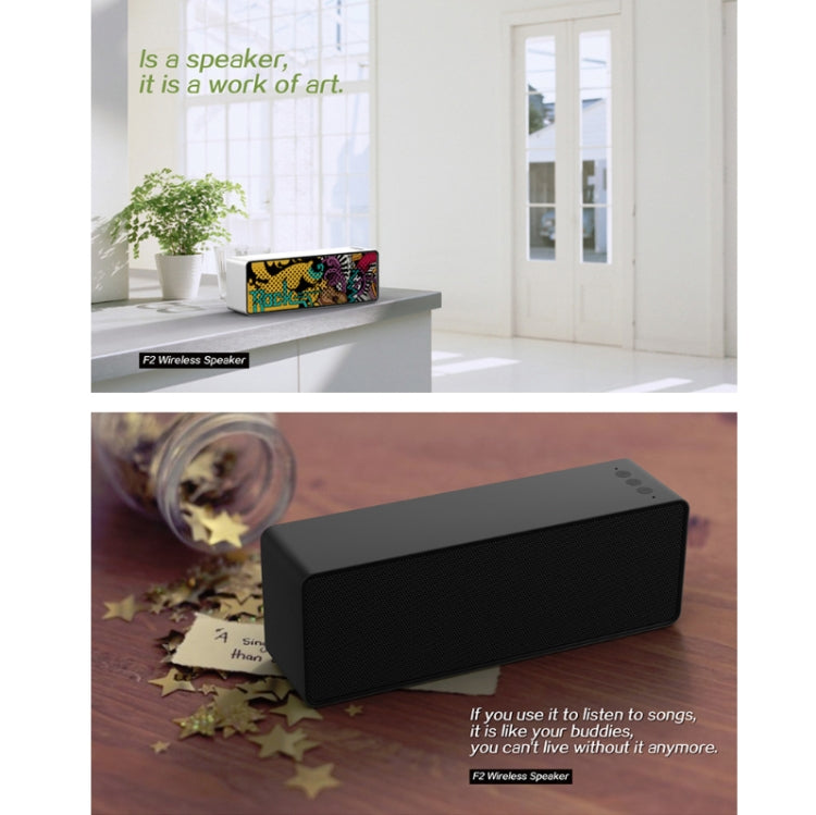 F2 Mini Wireless Computer Card Subwoofer Bluetooth Speaker(Black) - Desktop Speaker by buy2fix | Online Shopping UK | buy2fix