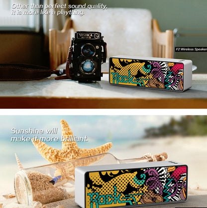 F2 Mini Wireless Computer Card Subwoofer Bluetooth Speaker(Silver) - Desktop Speaker by buy2fix | Online Shopping UK | buy2fix