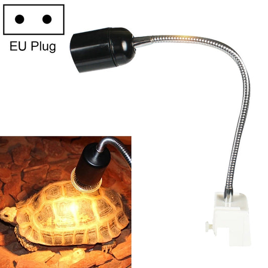 Tortoise UVB Tanning Lamp Holder Full Spectrum Pet Solar Heating Light Holder, EU Plug - Reptile Supplies by buy2fix | Online Shopping UK | buy2fix