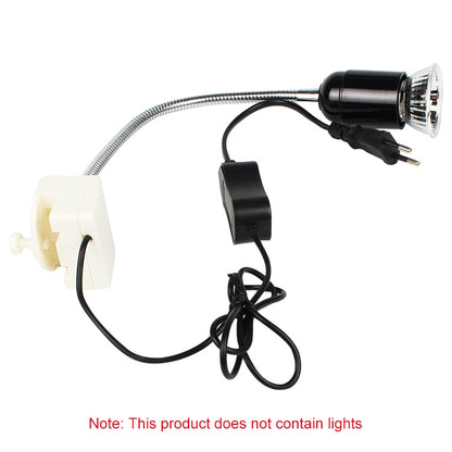 Tortoise UVB Tanning Lamp Holder Full Spectrum Pet Solar Heating Light Holder, EU Plug - Reptile Supplies by buy2fix | Online Shopping UK | buy2fix