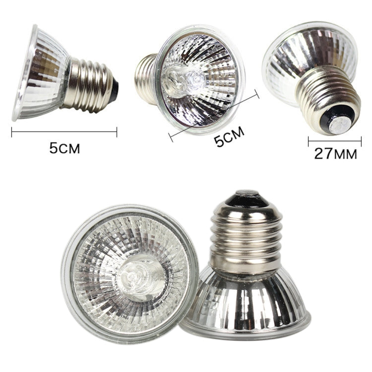 UVA+UVB Full Spectrum Solar Reptile Lamp Lizard Light Turtle Basking Lamp, Specification: 75W - Reptile Supplies by buy2fix | Online Shopping UK | buy2fix