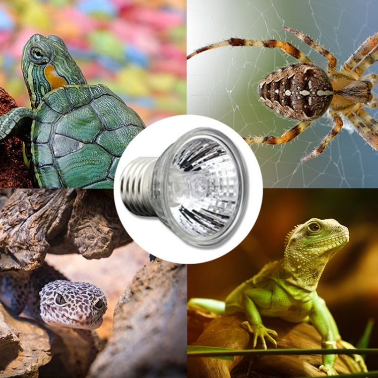 UVA+UVB Full Spectrum Solar Reptile Lamp Lizard Light Turtle Basking Lamp, Specification: 75W - Reptile Supplies by buy2fix | Online Shopping UK | buy2fix