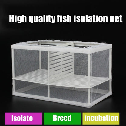 Large With Clapboard Incubator Small Fish Isolation Box Net Tropical Fish Breeding Box - Fish Tanks & Accessories by buy2fix | Online Shopping UK | buy2fix