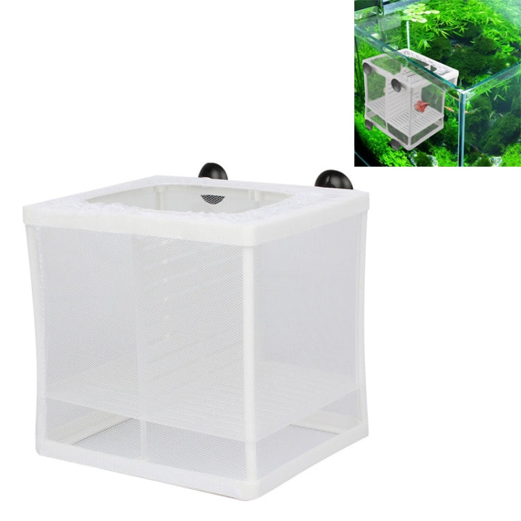 Small Size With Clapboard Incubator Small Fish Isolation Box Net Tropical Fish Breeding Box - Fish Tanks & Accessories by buy2fix | Online Shopping UK | buy2fix
