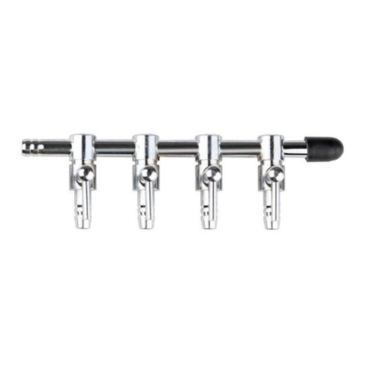 Fish Tank Oxygen Pipe Stainless Steel Distributor Oxygen Regulating Valve, Specification: Four Heads - Air Pumps by buy2fix | Online Shopping UK | buy2fix
