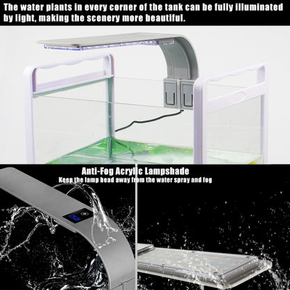 AST X9 Thin LED Fish Tank Clip Light High Power Aquatic Lamp, Specification: EU High Version - Fish Tank Lamps by buy2fix | Online Shopping UK | buy2fix