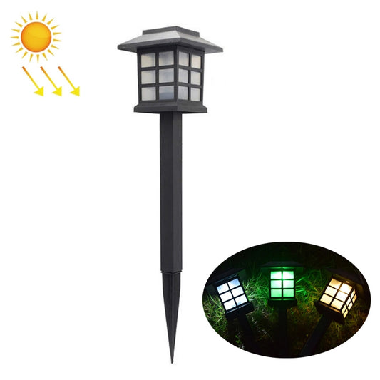 4 PCS Outdoor Solar Garden Night Light LED Household Small House Lawn Light(Colorful Light) - Solar Lights by buy2fix | Online Shopping UK | buy2fix