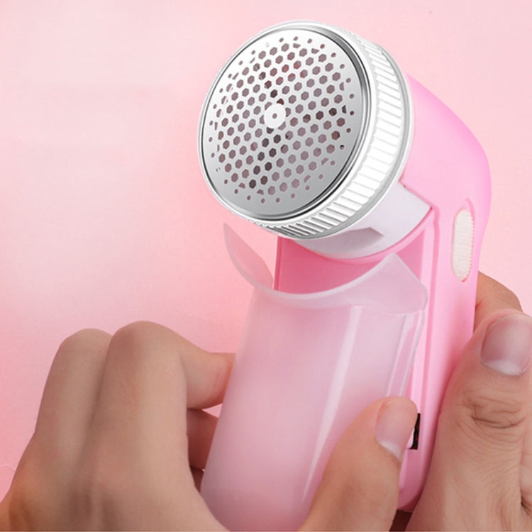 Portable USB Depilator For Home Dormitory Coat Plush Woolen Sheets(Pink) by buy2fix