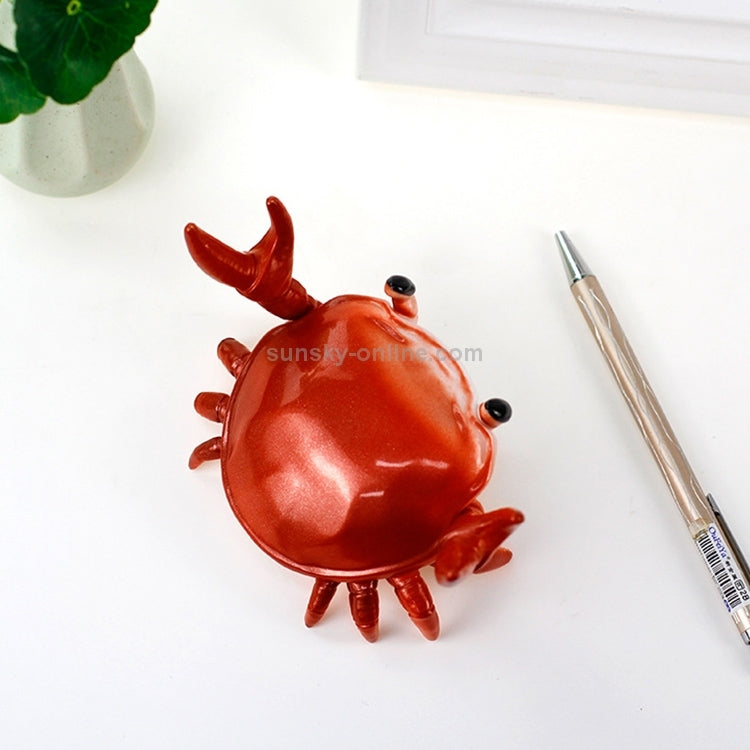 JCZN-010 Weightlifting Crab Mobile Phone Stand Desktop Bluetooth Speaker Pen Holder Eye Stand Lazy Mobile Phone Stand(Red) - Desktop Holder by buy2fix | Online Shopping UK | buy2fix