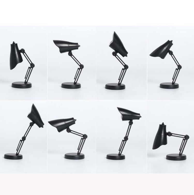 3 PCS Mini LED Desk Lamp Folding Portable Night Light Magnetic Eye Protection Desk Lamp(LD02-White) - Desk Lamps by buy2fix | Online Shopping UK | buy2fix