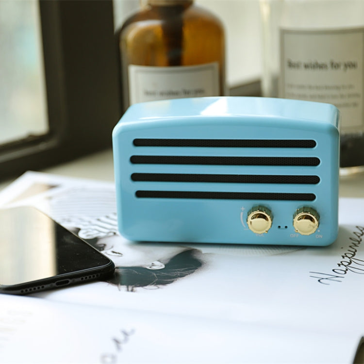 T5 Retro Gramophone Bluetooth Speaker Portable Wireless Outdoor Mini Speaker(Blue) - Mini Speaker by buy2fix | Online Shopping UK | buy2fix