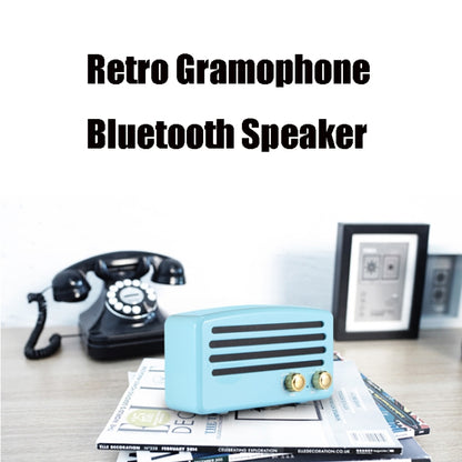 T5 Retro Gramophone Bluetooth Speaker Portable Wireless Outdoor Mini Speaker(Green) - Mini Speaker by buy2fix | Online Shopping UK | buy2fix