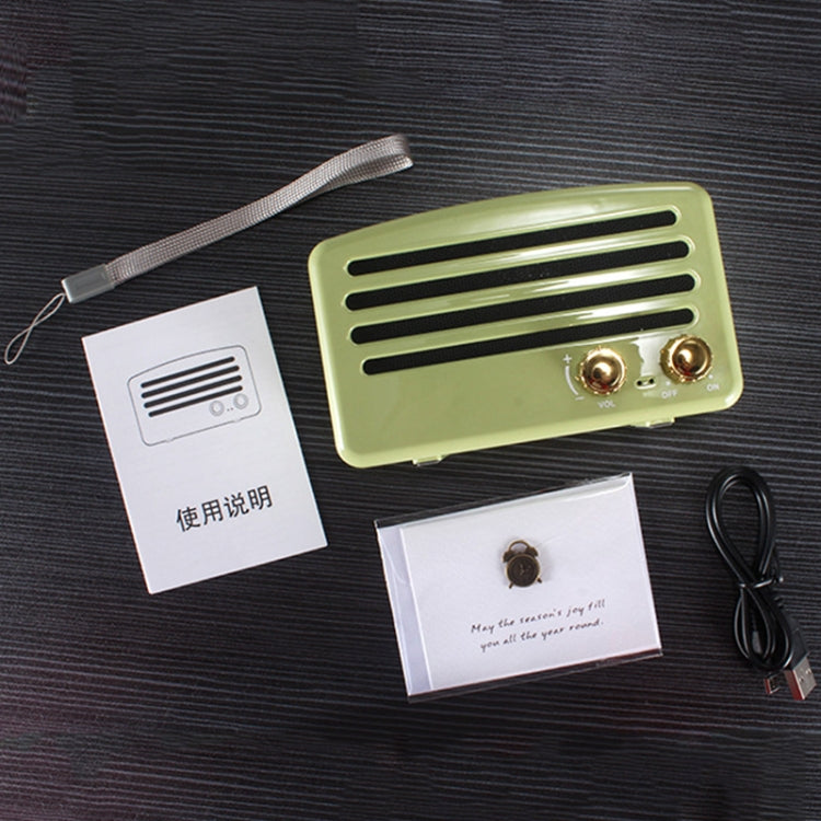 T5 Retro Gramophone Bluetooth Speaker Portable Wireless Outdoor Mini Speaker(Green) - Mini Speaker by buy2fix | Online Shopping UK | buy2fix